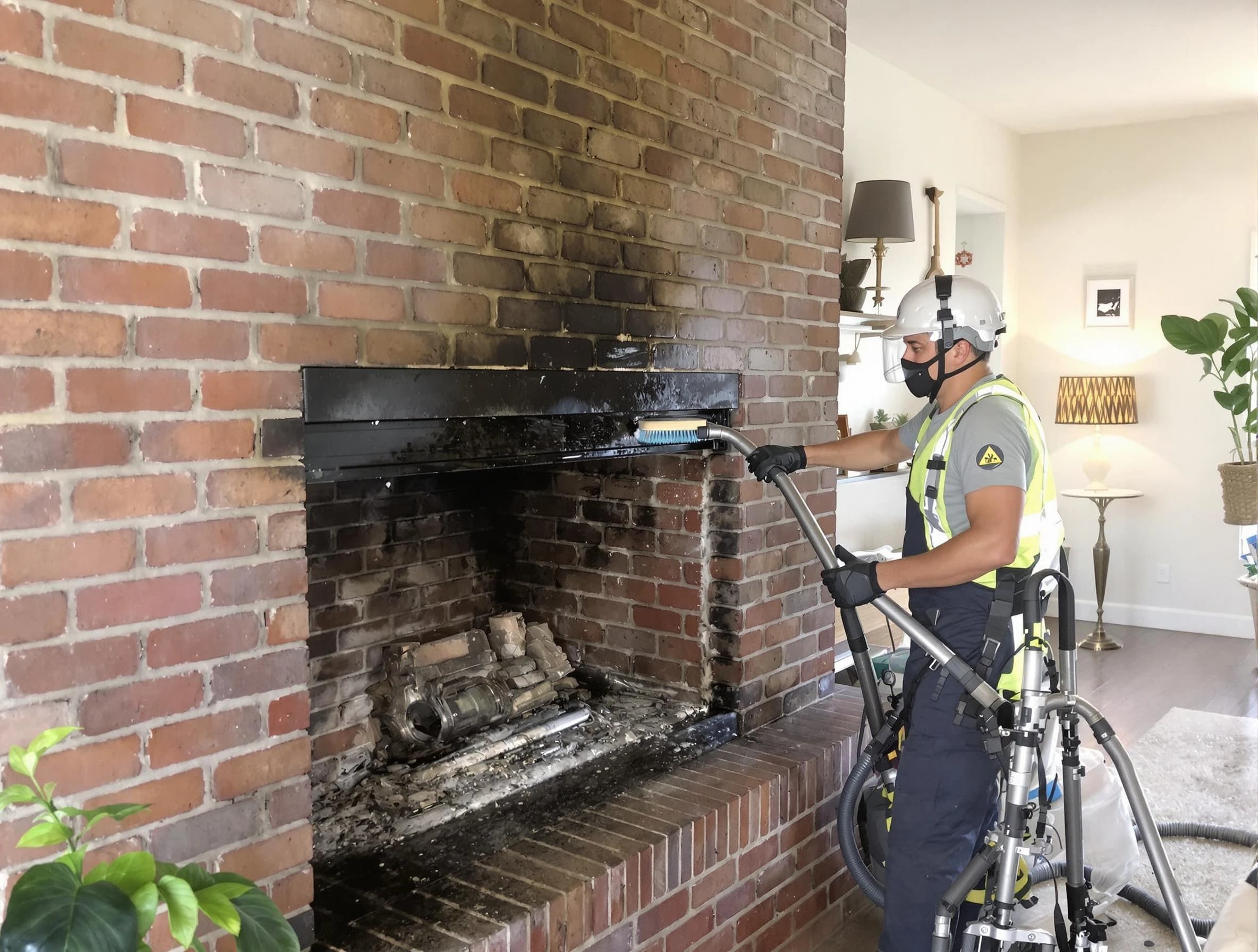 Edgewater Chimney Sweep providing fireplace cleaning services in Edgewater, CO